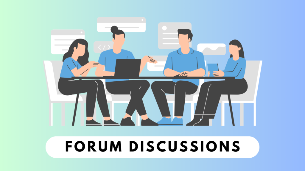 Learn about Forum Discussions UDMIDEAS